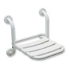 Folding shower seat EASY series without backrest, wall mounting, painted