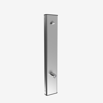 Wall-mounted Stainless Steel Shower Panel Timed Mixer