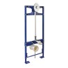 Estructura de soporte completa empotrada con fluxor temporizado 1"