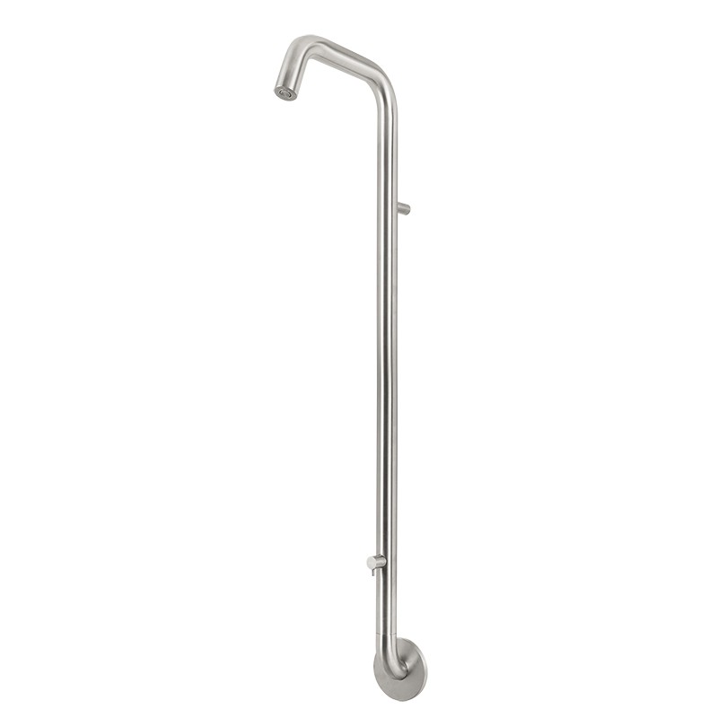 AISI 316L stainless steel shower column with single-lever mixer AISI 316L stainless steel shower column with single-lever mixer