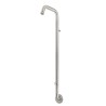 Columna ducha mural en acero inoxidable AISI 316L con mezclador monomando