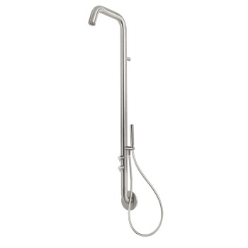 AISI 316L Stainless Steel Shower Column with Mixer Tap