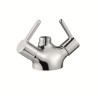 Single hole high flow mixer with ceramic disc headvalves and lever control 3/4“ male outlet