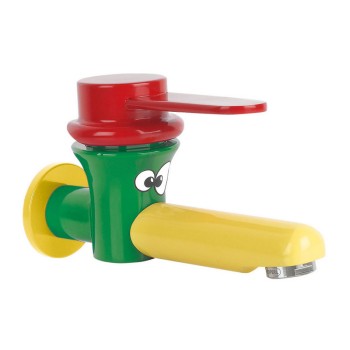 KIDS wall-mounted basin tap - Eco-Stop function | Idral