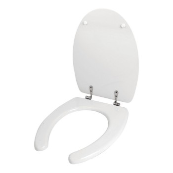 EASY series white seat with front opening - Idral
