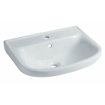 Wall-hung washbasin KIDS series, with overflow