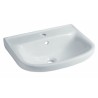 Wall-hung washbasin KIDS series, with overflow