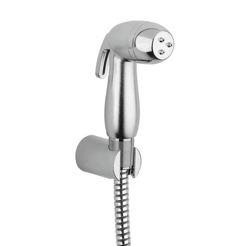 EASY series toilet brush in chrome-plated ABS with flexible hose - Idral EASY series toilet brush in chrome-plated ABS with flexible hose - Idral