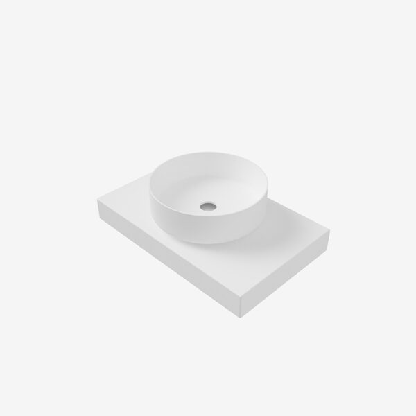 Top bagno con lavabo